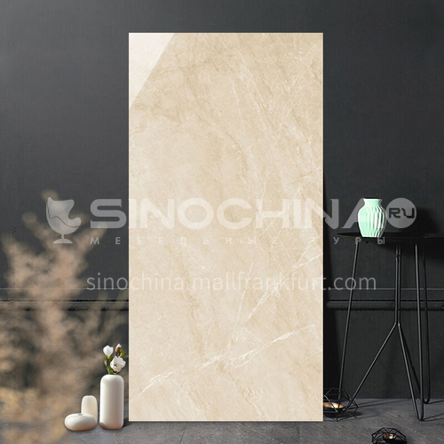 Simple and modern full-body marble living room TV background wall tiles-WLKYLMH-Y 800*1600mm